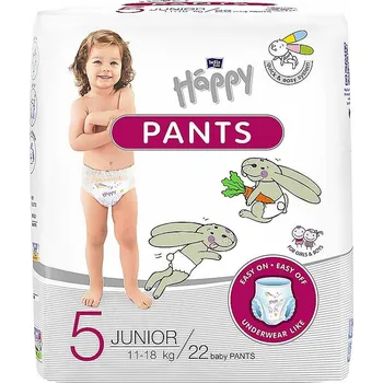 Plena BELLA HAPPY Baby pants junior plenkové kalhotky 11 - 18 kg 22 kusů