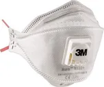 3M 9332+ skládací respirátor FFP3 s ventilkem Aura