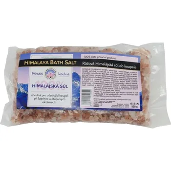 Koupelová sůl Vivaco Himalájská sůl do koupele růžová 500 g
