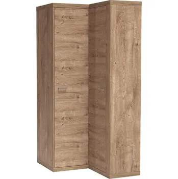 Šatní skříň Natural - šatní skříň rohová N14 - dub ribbeck