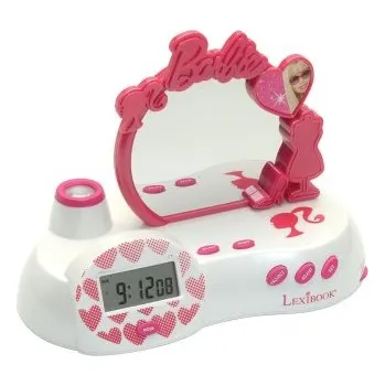 Hodiny LEXIBOOK Barbie RP300BB dětské hodiny s projektorem