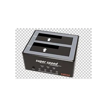 Příslušenství pro datový nosič Docking station USB 3.0 pro 2,5'' / 3,5'' SATA HDD/SSD, duplikátor