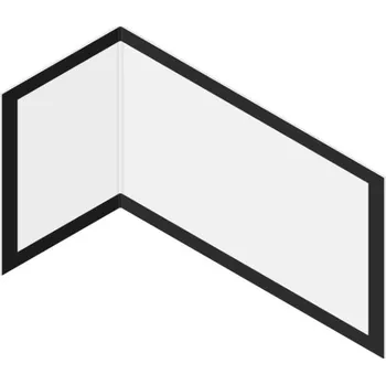 Krbová vložka SKLO 4X677,5/307X402 W 90
