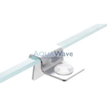 Úchyty krycích skel 4 ks na sklo 5 mm