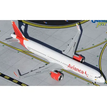 Plastikový model Gemini - Airbus A321-253N, Avianca "2010s" Colors, Kolumbie, 1/400