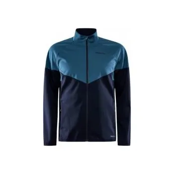 Pánská softshellová bunda CRAFT CORE Glide Block M tmavě modrá s modrou 1909596-676396 M; Modrá bunda + DÁREK DLE VÝBĚRU!