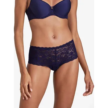 Souprava dámského spodního prádla Šortky AUBADE (HK70-21), Barva tmavě modrá, Velikost 40