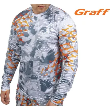 Chlapecké tričko Tričko Graff Climate dl. rukáv šedé Velikost: XL