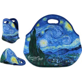Carmani® Carmani - Kabelka V. van Gogh, HVĚZDNÁ NOC - 30*28 cm