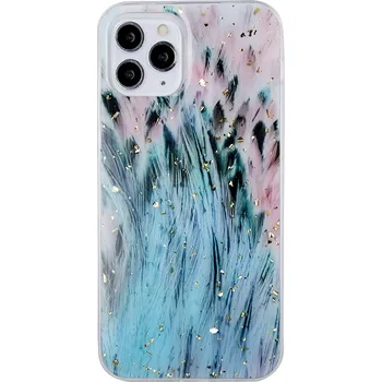 Pouzdro na mobilní telefon Kryt Samsung Galaxy A22 5G Silicone Peacock