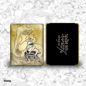 Pouzdro na tablet ED HARDY IPad Case - Golden