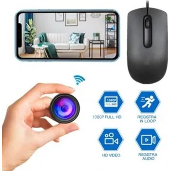 IP kamera 2Mpx skrytá IP P2P Wifi kamera Meilin MC22 USB myš