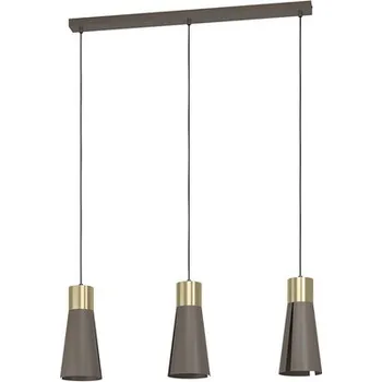 LED lustr Eglo 98839 LOSALOMAS GU10 3x4,5 W mosaz