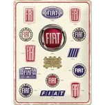 Nostalgic Art Fiat Logo Evolution 30 x…