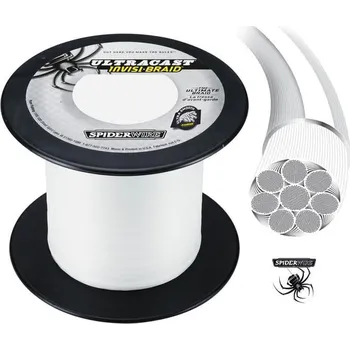 SpiderWire šňůra Ultracast Invisi Braid 0,30mm - 0,35mm (1m - 1800m) Průměr-Nosnost: 0,30mm - 30,6kg