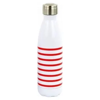 Placatka Yoko Design termolahev 500 ml pruhovaná červená