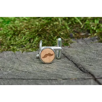 Manžetový knoflíček MANŽETOVÉ KNOFLÍČKY SVĚTLÉ „KNÍR"