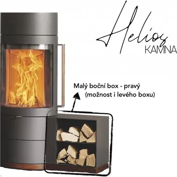 Krbová kamna Austroflamm Lux boční box malý pravý (ŠxV 36x41cm)