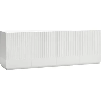 Komoda Bílá lakovaná komoda Teulat Doric 198 x 48 cm