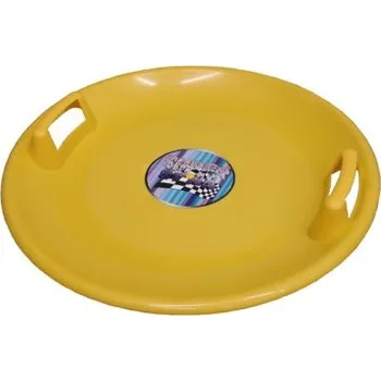 Acra Superstar plastový talíř 05-A2034 - žlutý