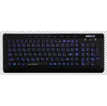 AMEI Keyboard AM-K3001B Professional Letter Blue Illuminated Keyboard (CZ layout)