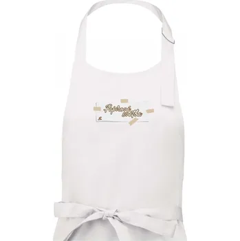 Kuchyňská zástěra Papírová svatba 2 - Dámská zástěra na vaření - Univerzální velikost ( Bílá )