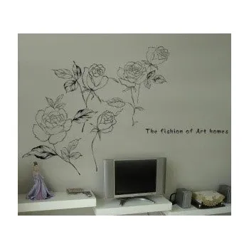 Samolepící dekorace Samolepka na zeď Růže