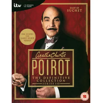 Seriál DVD Agatha Christie's Poirot: The Definitive Collection Box Set 35 disků