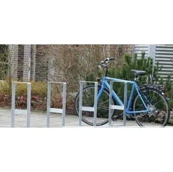 Venkovní odpadkový koš HTI Stojan na kola Port Typ ukotvení: klasické (šrouby), Barva konstrukce: kovářská čerň