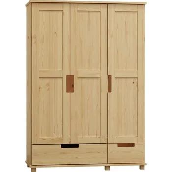 Komoda Kombinovaná skříň z masivu FELIX šířka 133 cm Barevné provedení: Přírodní