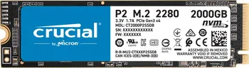 SSD disk Crucial P2 2 TB (CT2000P2SSD8)