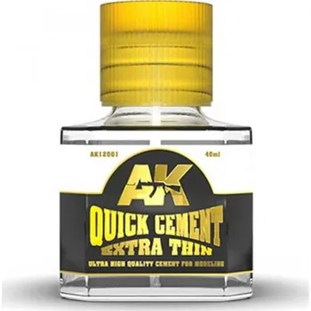 Průmyslové lepidlo AK Interactive Rychleschnoucí lepidlo AK12001 40 ml