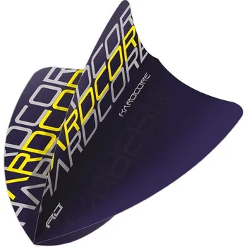 Příslušenství pro šipky Letky Red Dragon Hardcore Yellow Triple Freestyle Dart Flights