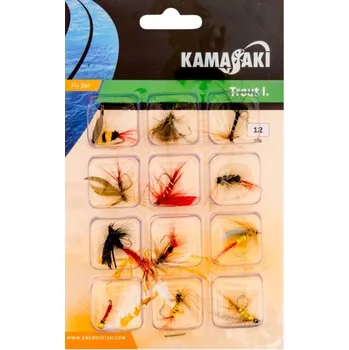 Umělá nástraha Kamasaki GS Fly Set 12 ks