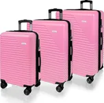 AVANCEA Sada cestovních kufrů AVANCEA DE2936 Light pink SML
