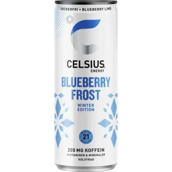 Spalovač tuku CELSIUS Energy Drink 355 ml blueberry frost