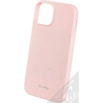 Pouzdro na mobilní telefon 1Mcz Jelly TPU ochranný kryt pro Apple iPhone 13 mini světle růžová (light pink)