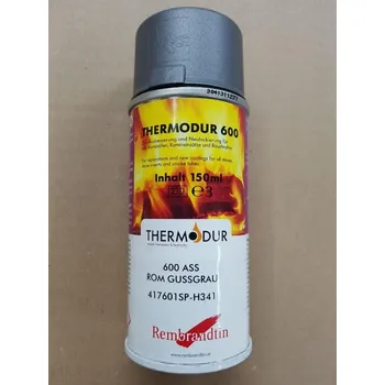 Krbová kamna Romotop Opravný sprej na krby a kamna 150 ml Barva: Šedá