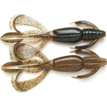 Umělá nástraha Keitech Gumová nástraha Crazy Flapper 3.6'' Blue Back Cinnamon 9,1cm/7ks