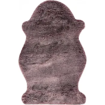 Koberec Kusový koberec Samba 495 Mauve (tvar kožešiny)