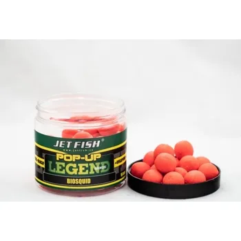 Nástraha Jet Fish Plovoucí boilie Pop Up Legend Range 60g 16mm Biosquid