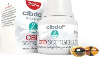 CBD Cibdol CBD Softgels 60 cps.