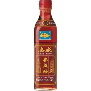 Rostlinný olej Chee Seng Sezamový olej bílý 375 ml
