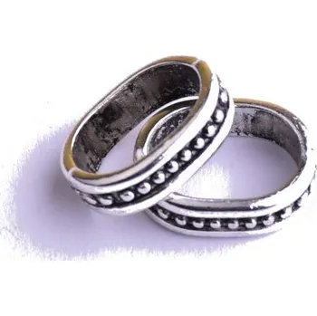 Dětské navlékací korálky Kovové korálky 5x13x17mm