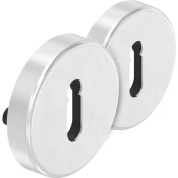 brána Feldmann 300-R - nerezové rozetové kování pro dózický klíč, 1 pár