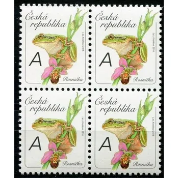 Poštovní známka Česká pošta (2016) č. 902 ** - 4-bl - Česká republika - Rosnička "A"