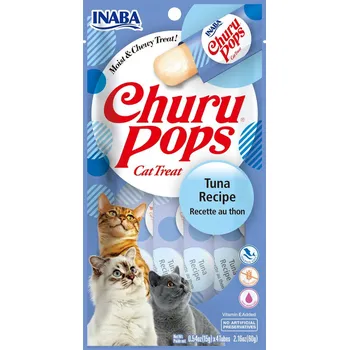 Pamlsek pro kočku Inaba Churu Pops Cat Snack Tuna 4x 15 g