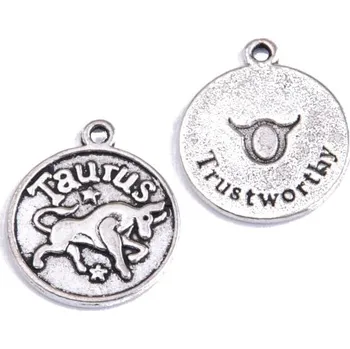 Přívěsek Přívěsek BÝK, 17x20mm, 2ks