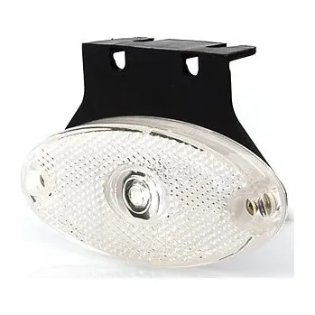 Přívěs k motorovému vozidlu Svítilna přední obrysová LED WAS W64, 12-24V, eliptická na držáku