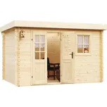Dřevěný zahradní domek BPP Relax přírodní 348 x 248 cm